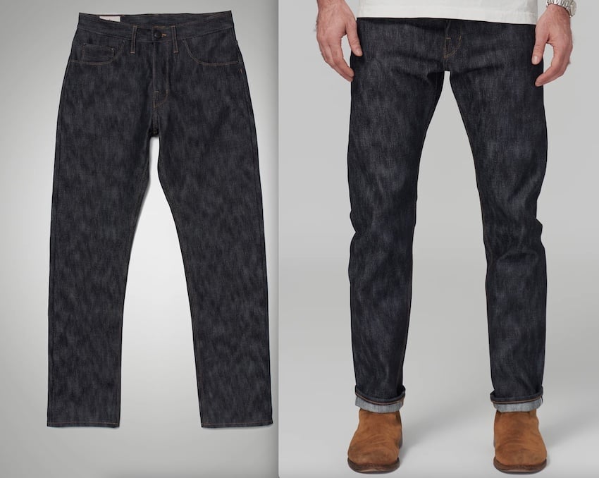 Shockoe big slub denim