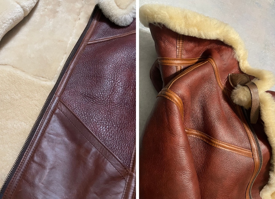 Simmons bilt b3 jacket shearling