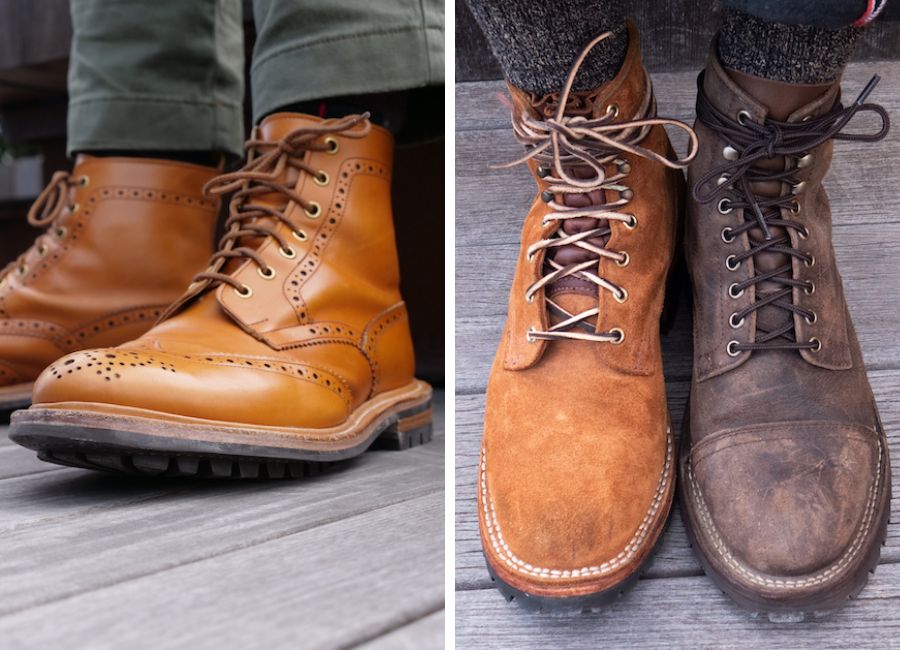 Trickers vs pnw boots