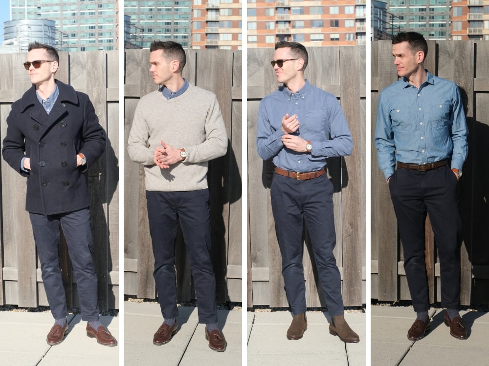 Business casual capsual outfits