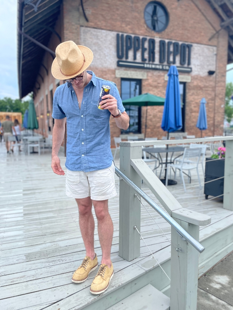 Casual canvas pants