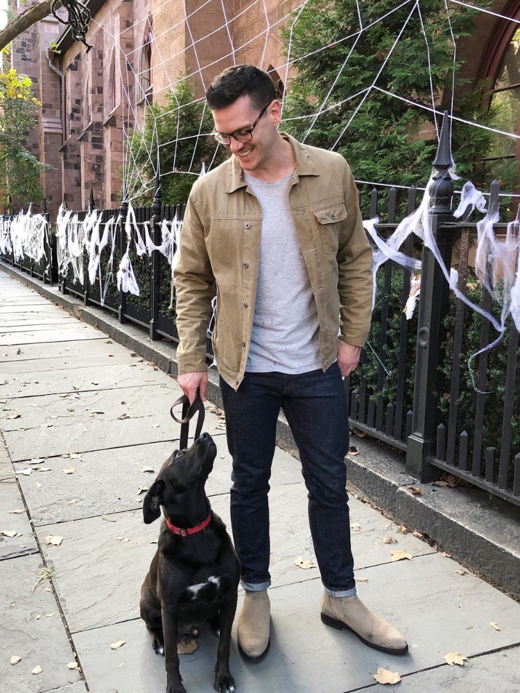 Casual trucker jacket