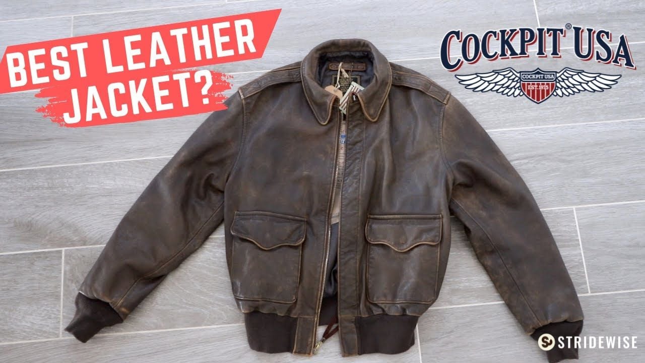 Cockpit usa a2 leather flight jacket review