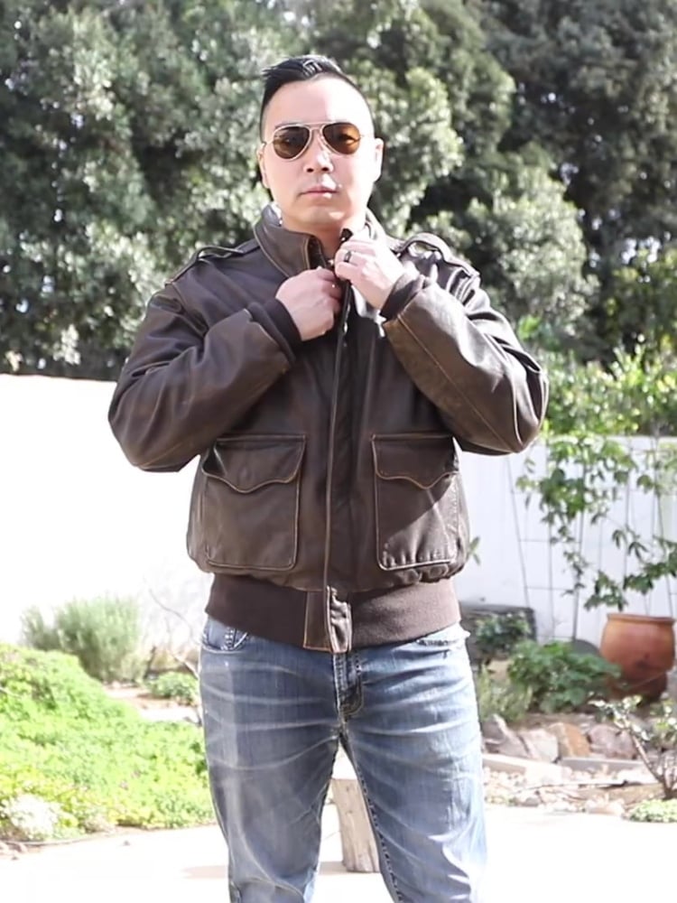 Cockpit usa leather jacket warmth