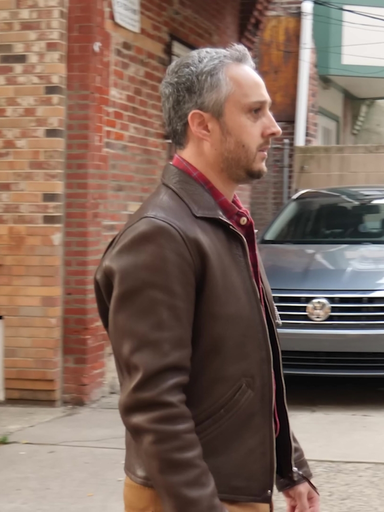 Freewheelers bodie leather jacket side