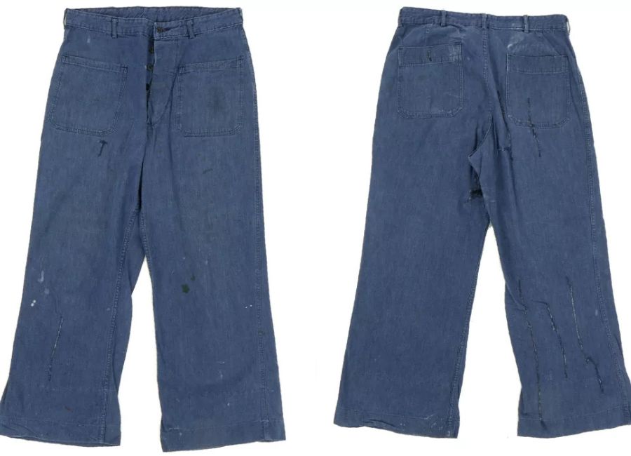 Navy dungarees world war two