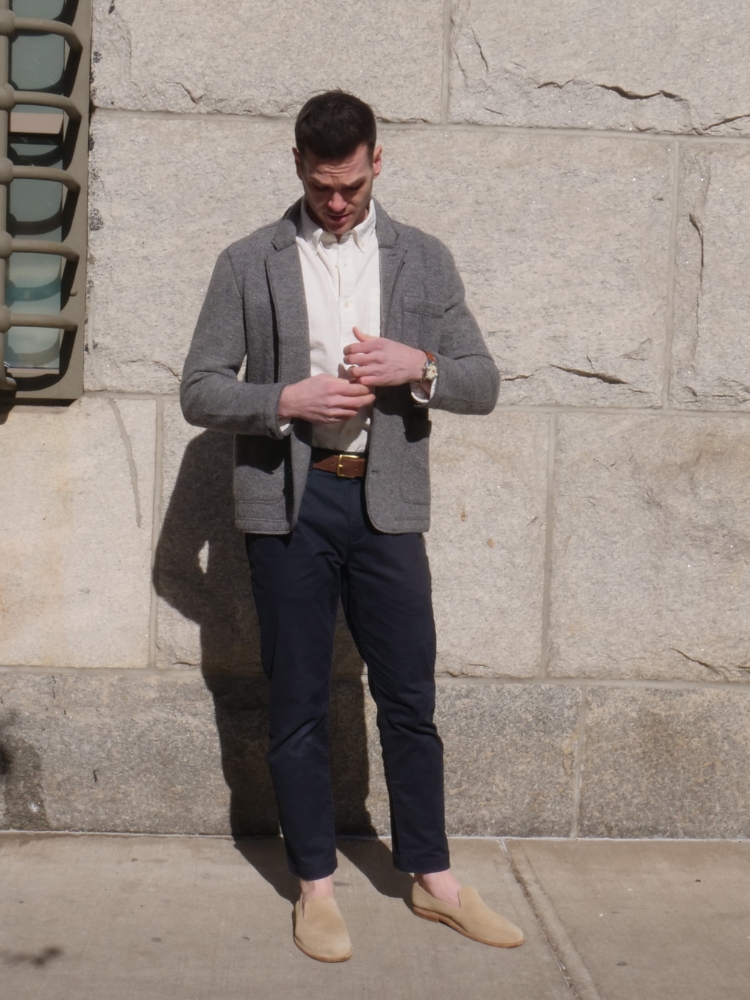 Smart casual wool chore coat