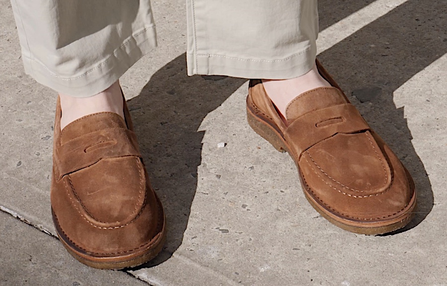 Astorflex fastflex suede loafers