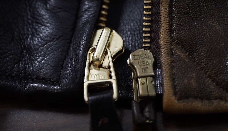 Cockpit usa a2 vs g1 jacket zipper