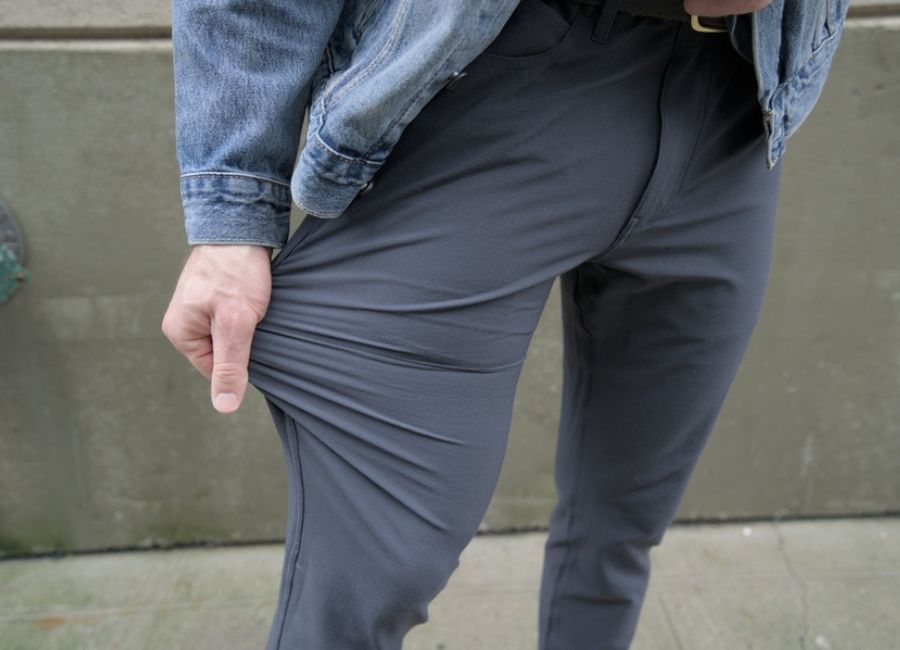 Proof 72 hour wool travel pants stretch