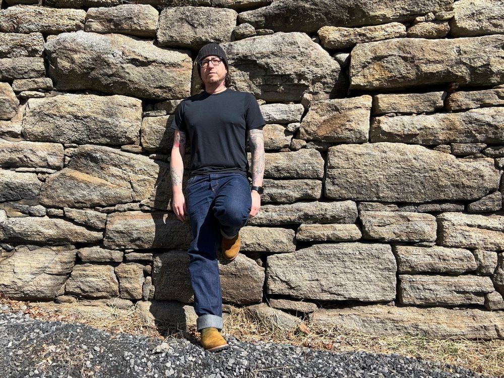 Proof 72 wool t shirt loose