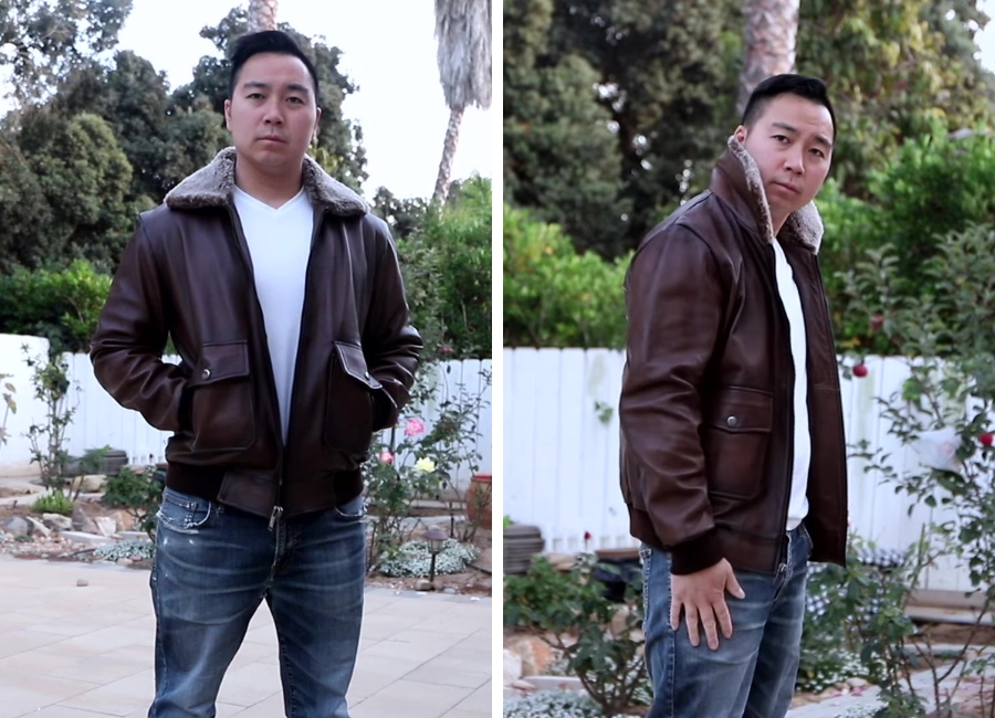 Thursday boot flight jacket fit sizing
