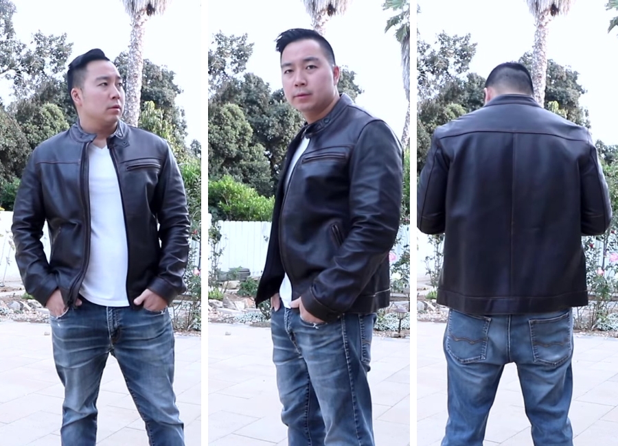 Thursday boot roadster leather jacket fit sizing