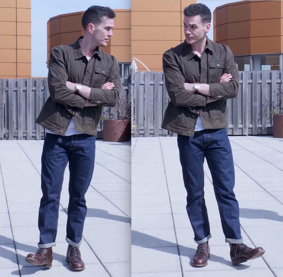 Benzak easy fade selvedge jeans wolverine 1000 mile