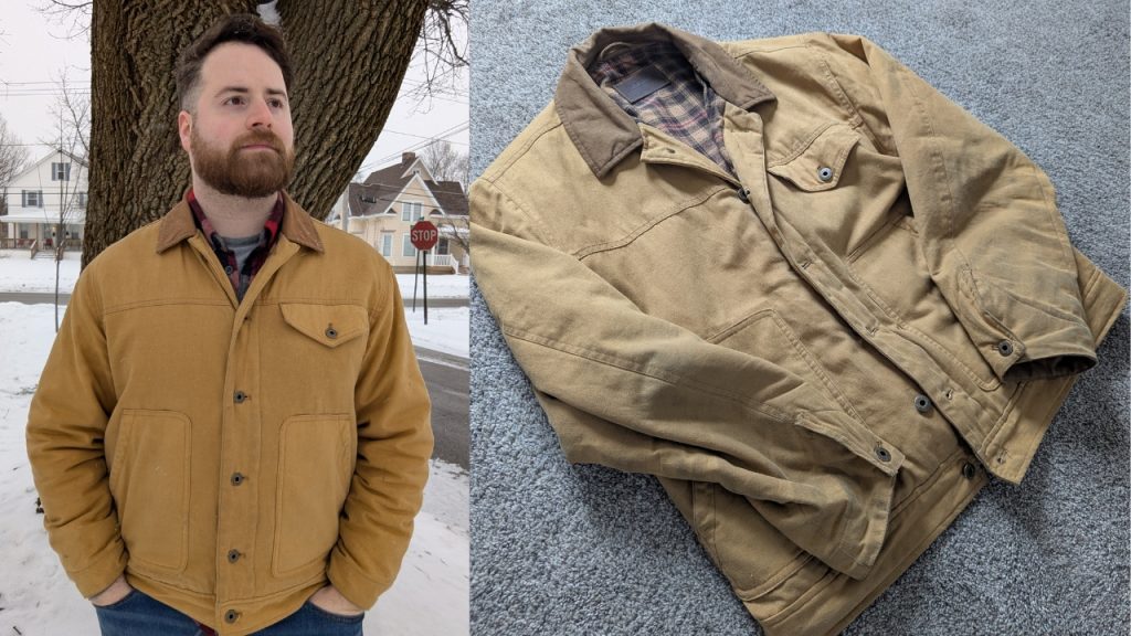 Bespoke post line of trade waxed ranch jacket review