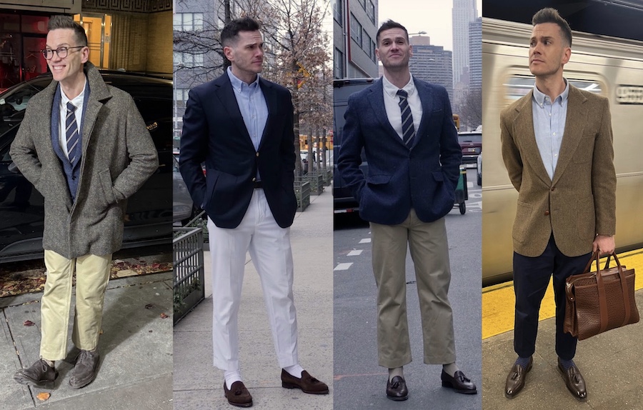 Business casual chinos outfits