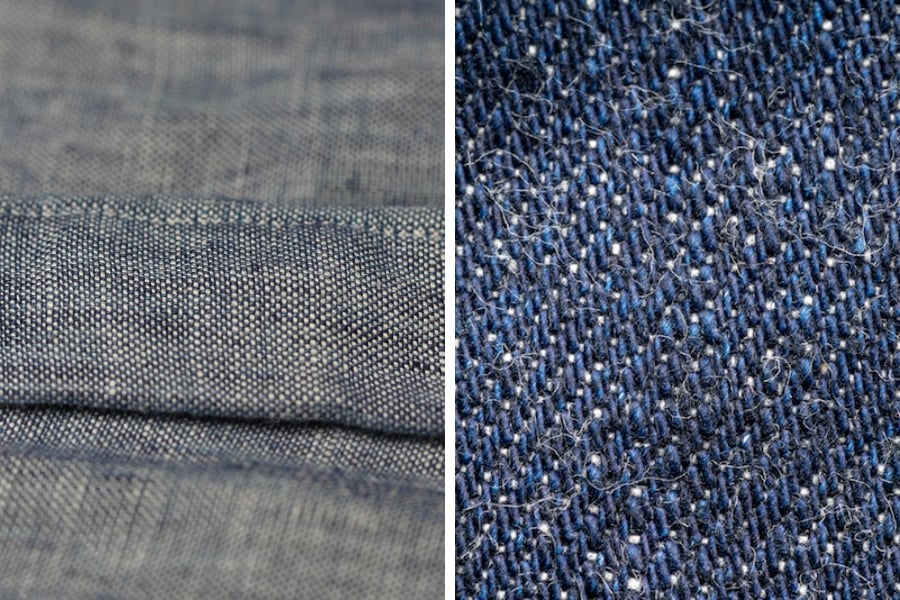 Chambray vs denim