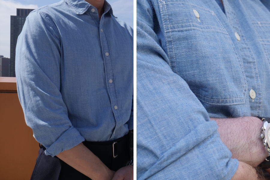 Chambrey shirt weight