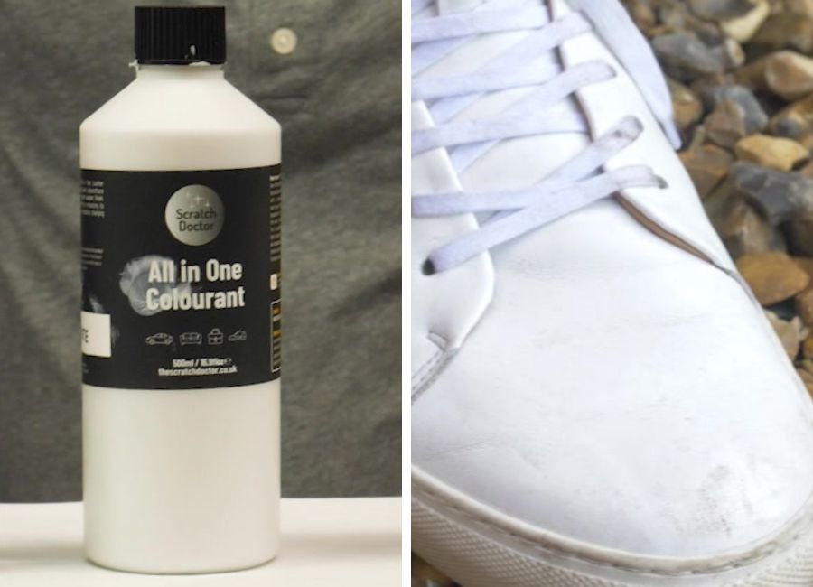 Goral nappa leather sneakers scratch doctor