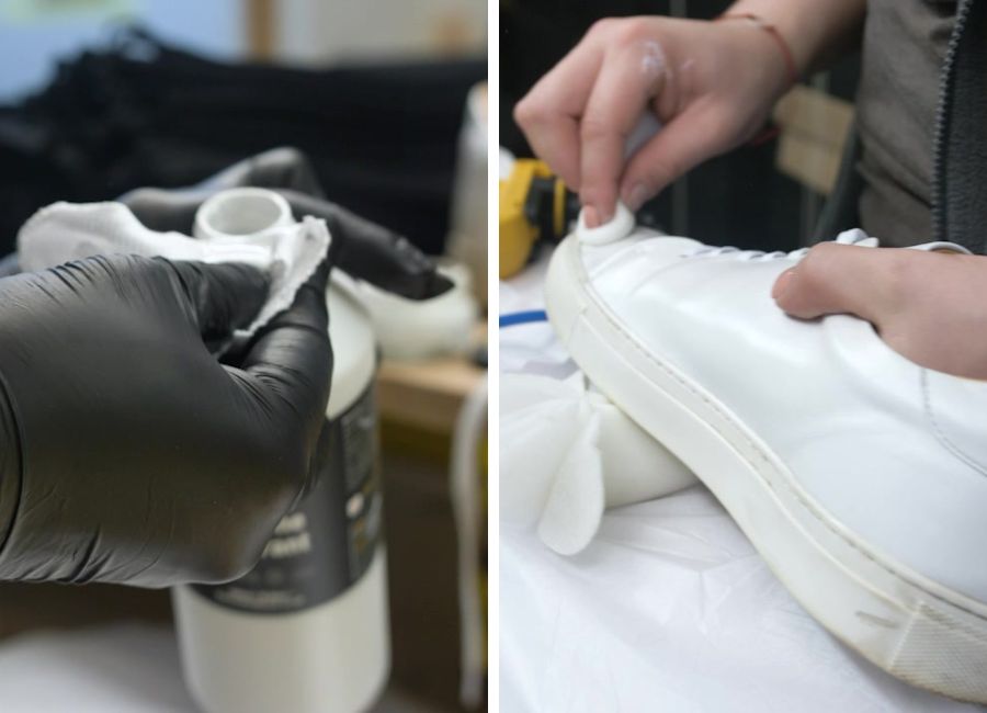 Goral nappa leather sneakers scratch doctor1