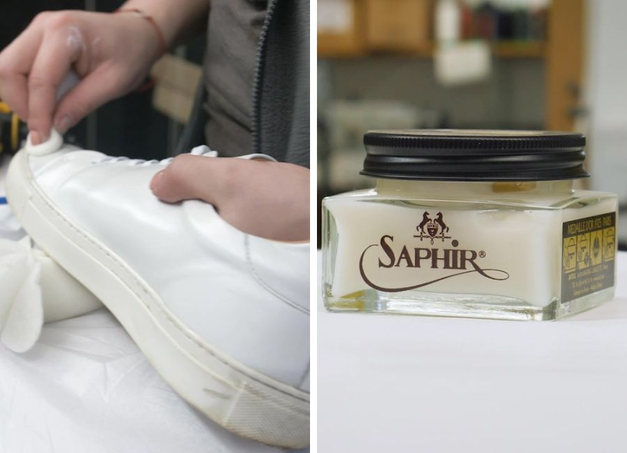 Goral nappa leather sneakers