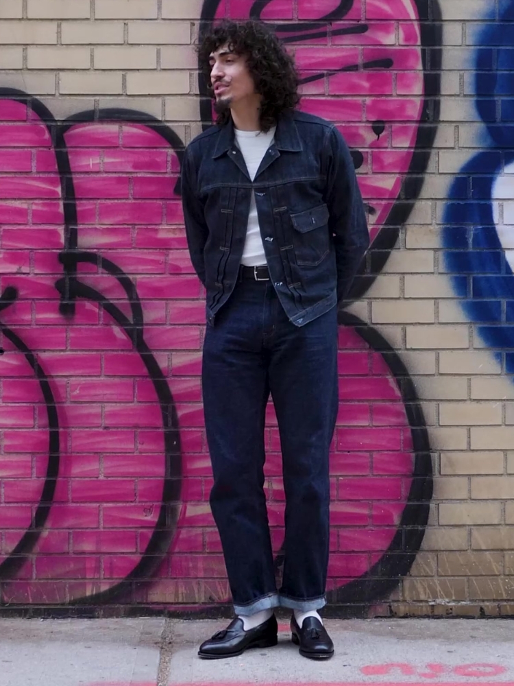 Loafers fit jeans