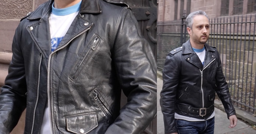 Schott perfecto 1960s leather jacket