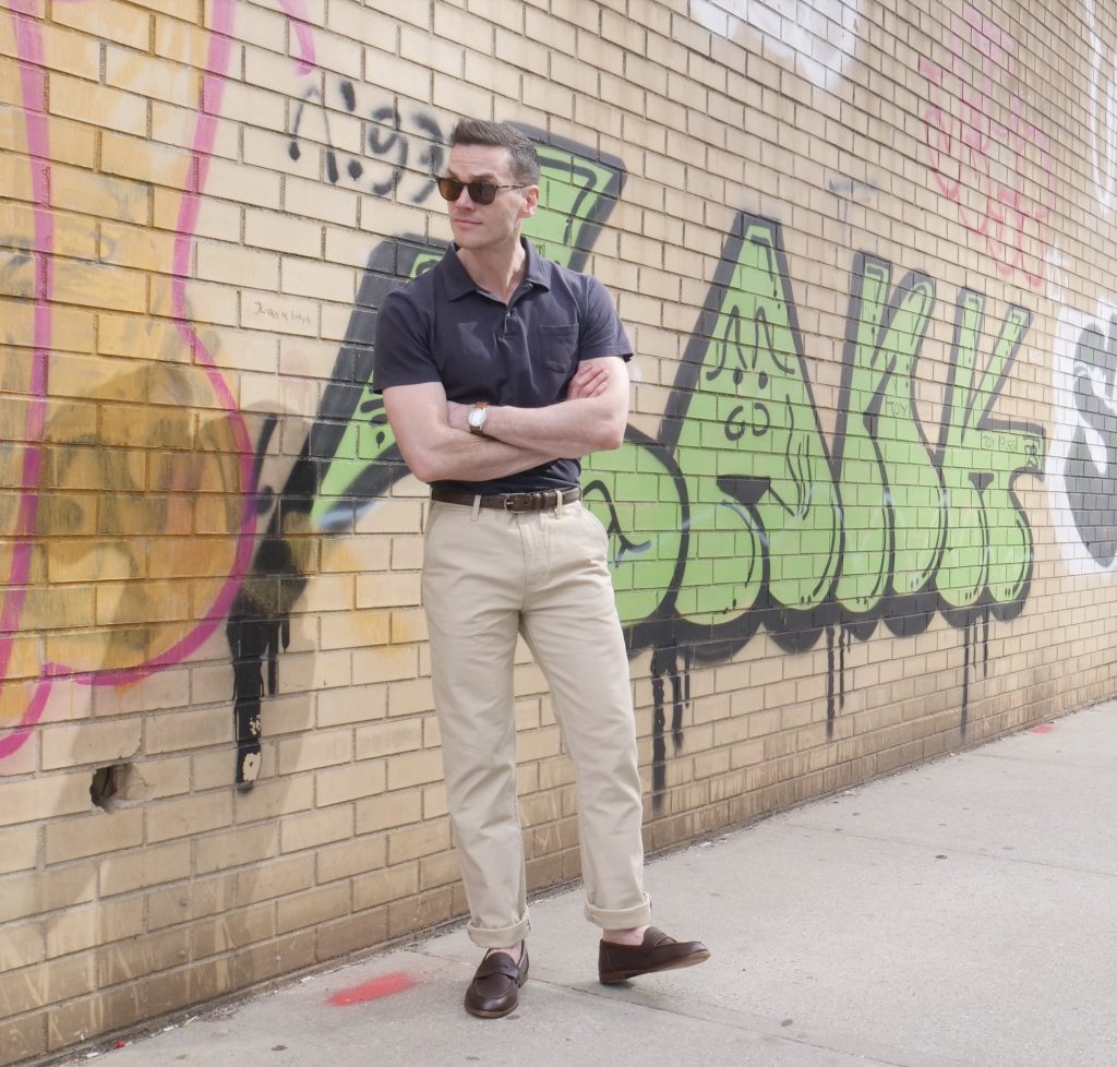 Smart casual chinos satecen