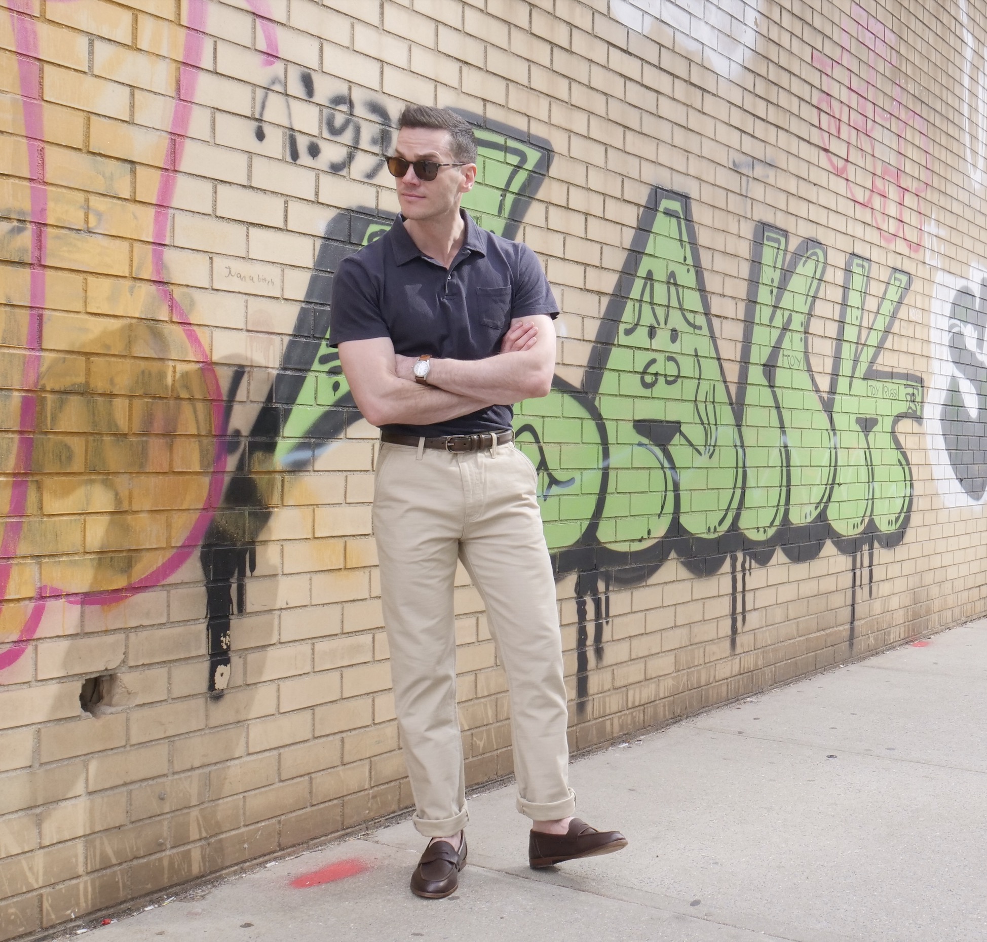 Smart casual chinos satecen