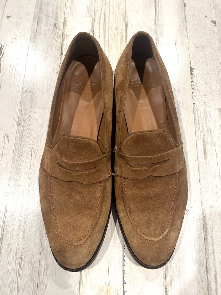 Thursday suede loafers