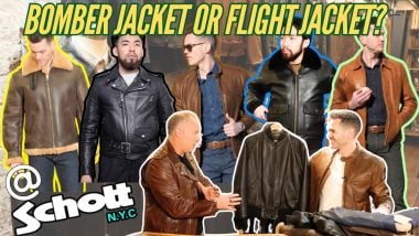 Types of leather jackets