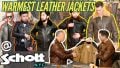 Are leather jackets warm