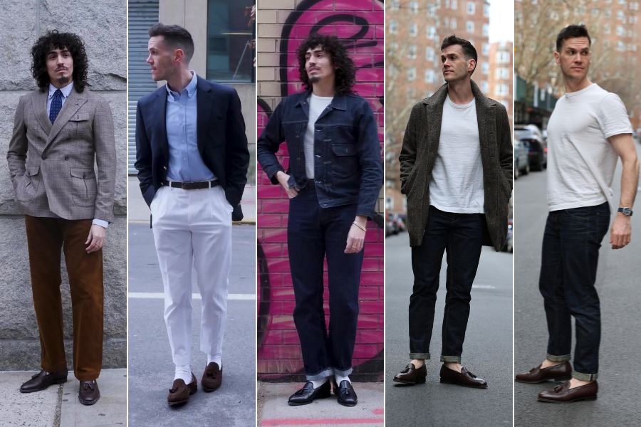 How to wear tassel loafers