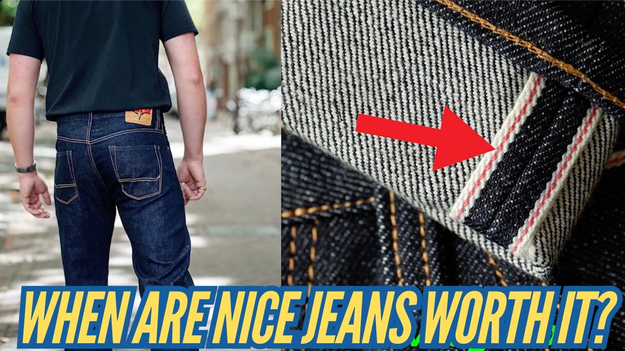 Raw vs selvedge vs sanforized denim