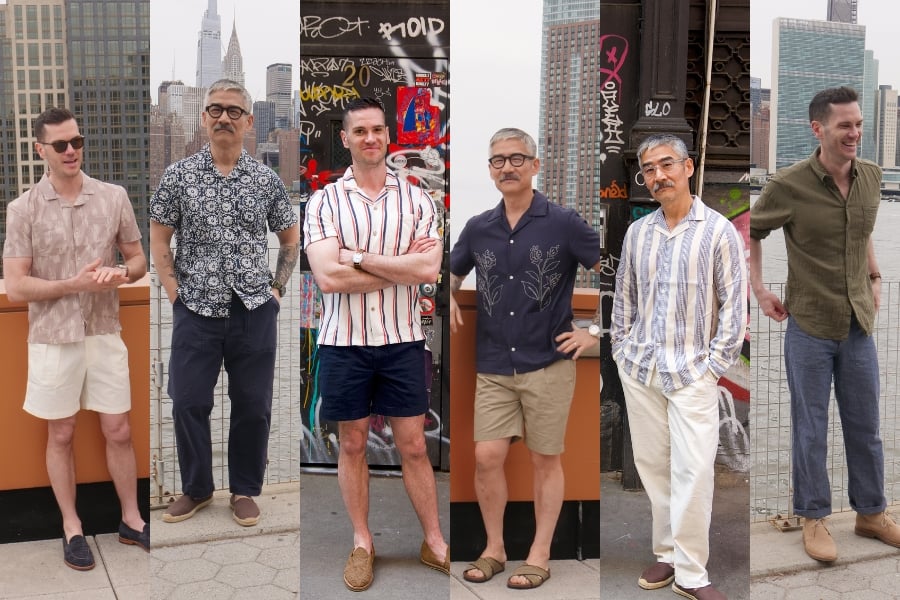 Camp collar shirts outfits
