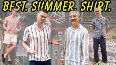 How to wear camp collar shirt