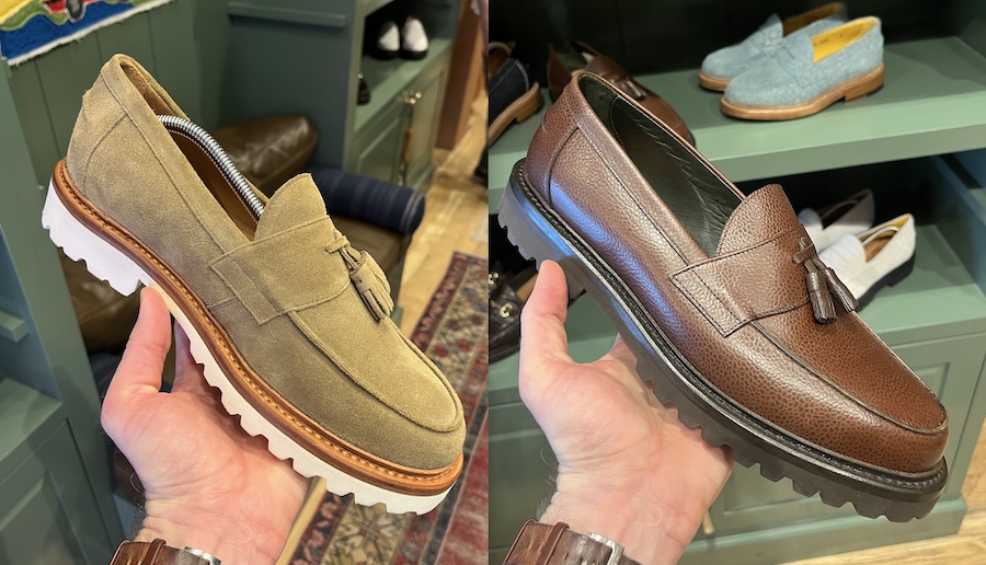 Blackstock weber chunky tassel loafer